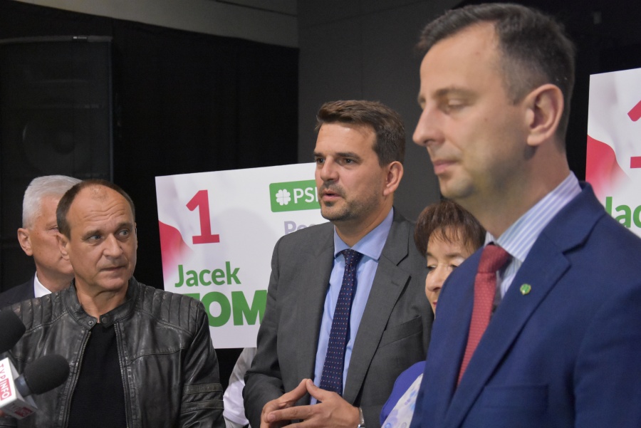 O programie Koalicji Polskiej opowiadali dziś w Koninie - Paweł Kukiz i Władysław Kosiniak-Kamysz