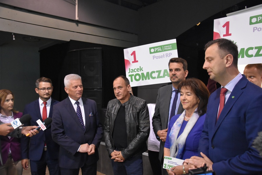 O programie Koalicji Polskiej opowiadali dziś w Koninie - Paweł Kukiz i Władysław Kosiniak-Kamysz