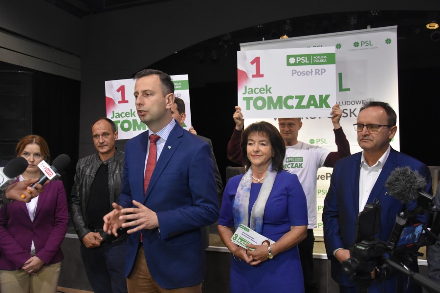 O programie Koalicji Polskiej opowiadali dziś w Koninie - Paweł Kukiz i Władysław Kosiniak-Kamysz