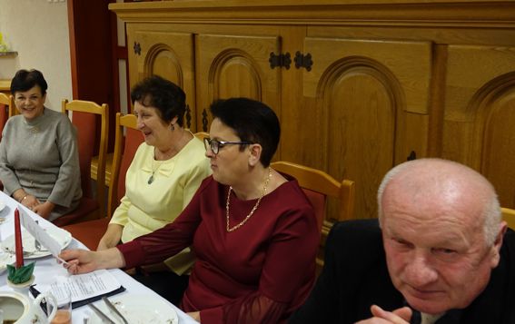 Wigilia seniorów we władysławowskim domu kultury