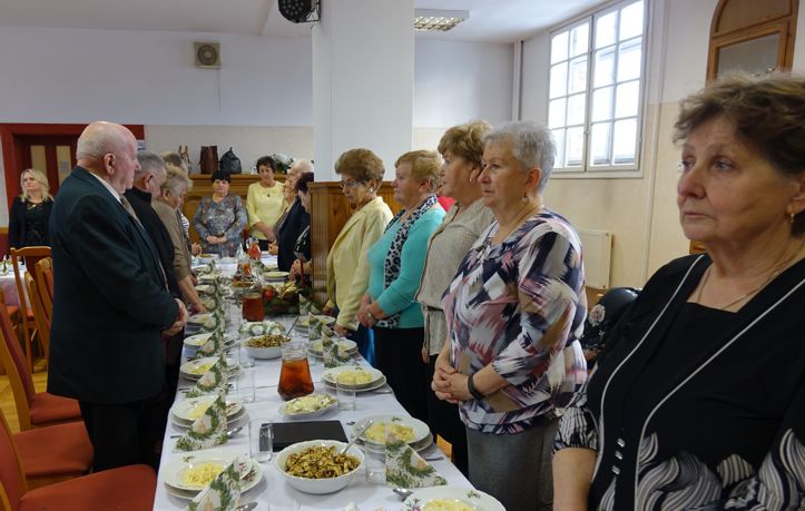 Wigilia seniorów we władysławowskim domu kultury