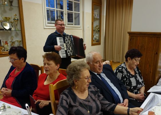 Wigilia seniorów we władysławowskim domu kultury