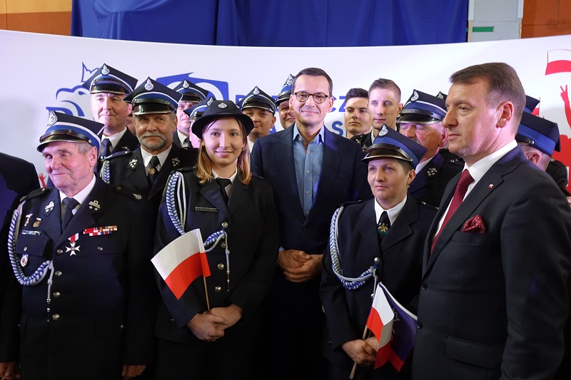 Premier Morawiecki obiecał pieniądze na budowę północnej obwodnicy Koła