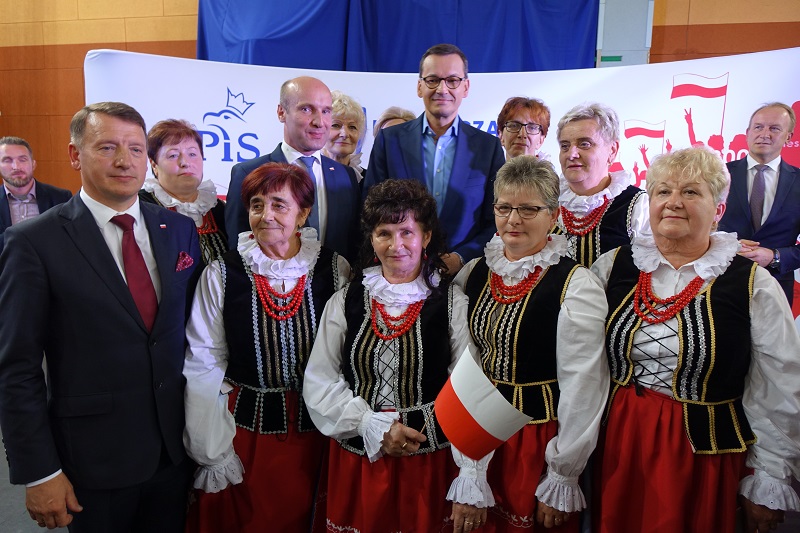 Premier Morawiecki obiecał pieniądze na budowę północnej obwodnicy Koła