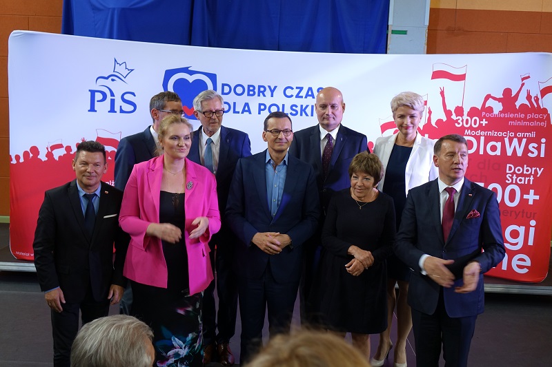 Premier Morawiecki obiecał pieniądze na budowę północnej obwodnicy Koła
