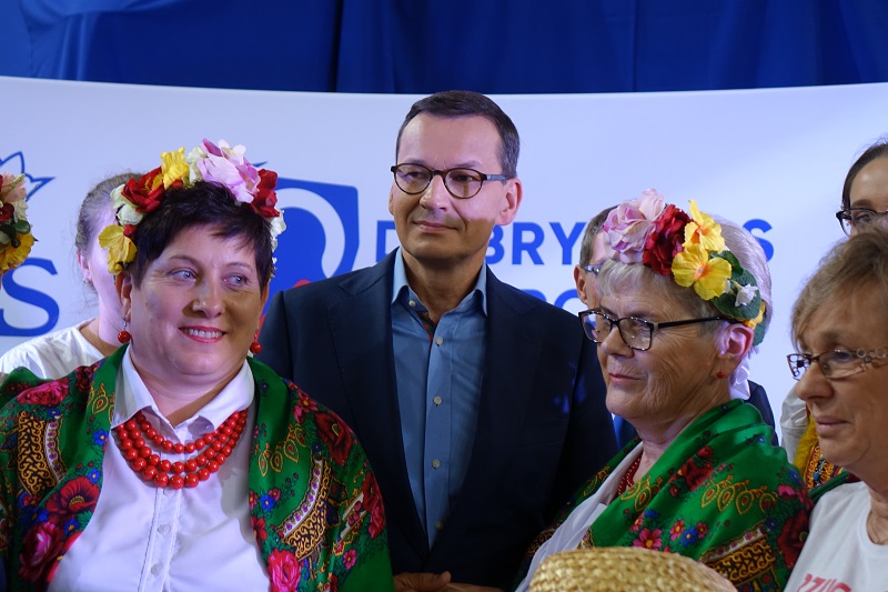 Premier Morawiecki obiecał pieniądze na budowę północnej obwodnicy Koła