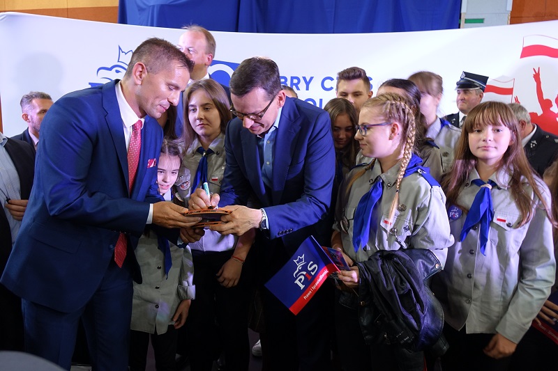 Premier Morawiecki obiecał pieniądze na budowę północnej obwodnicy Koła