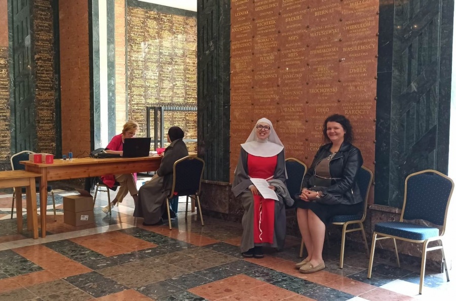 Do oddania krwi w licheńskim sanktuarium zgłosiło się prawie 40 osób, w tym siostry anuncjatki