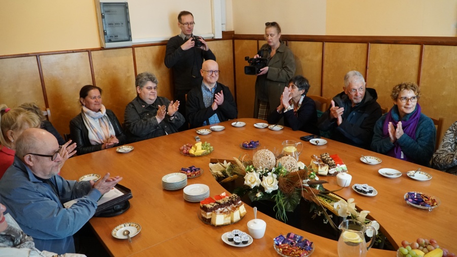Przylecieli zza oceanu, Wielkiej Brytanii i Izraela. Potomkowie przedeckich Żydów z wizytą
