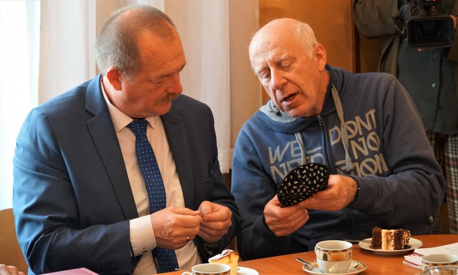 Przylecieli zza oceanu, Wielkiej Brytanii i Izraela. Potomkowie przedeckich Żydów z wizytą
