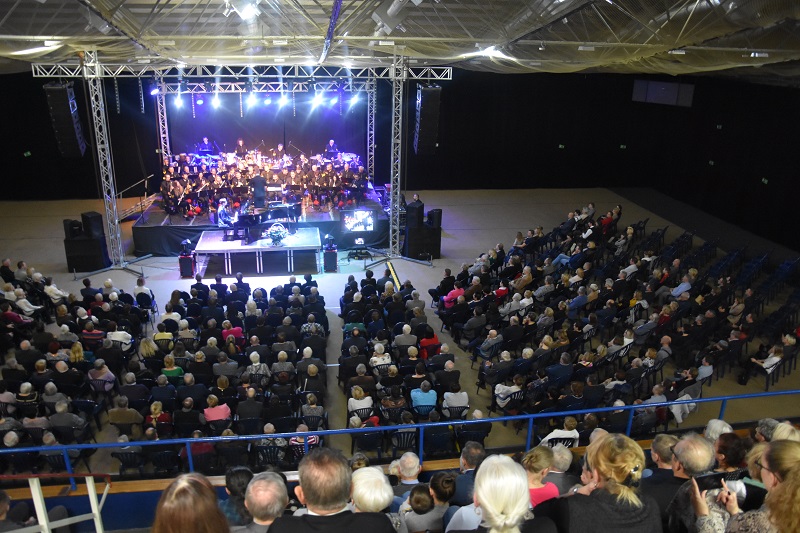 Muzycy górniczej orkiestry świętowali jubileusz. Dali koncert barbórkowy