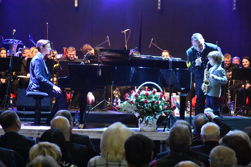 Muzycy górniczej orkiestry świętowali jubileusz. Dali koncert barbórkowy