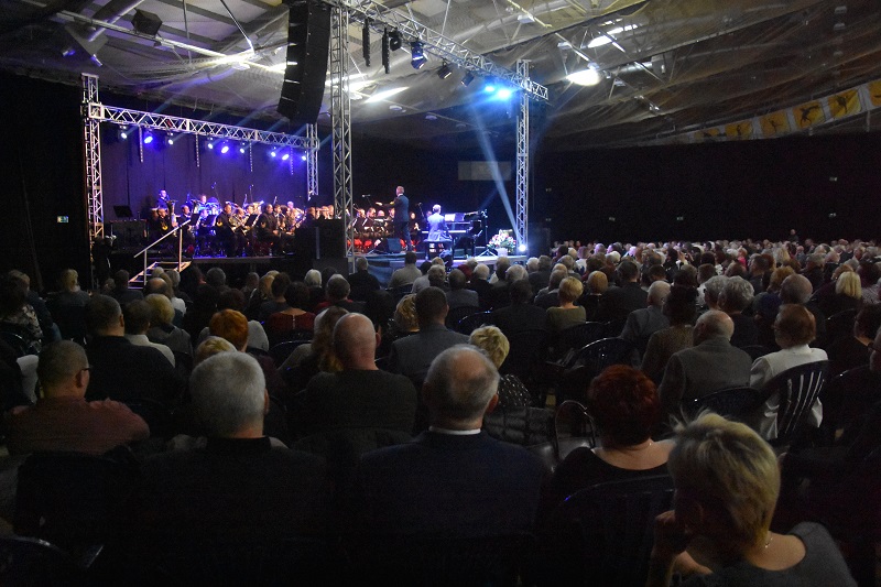 Muzycy górniczej orkiestry świętowali jubileusz. Dali koncert barbórkowy