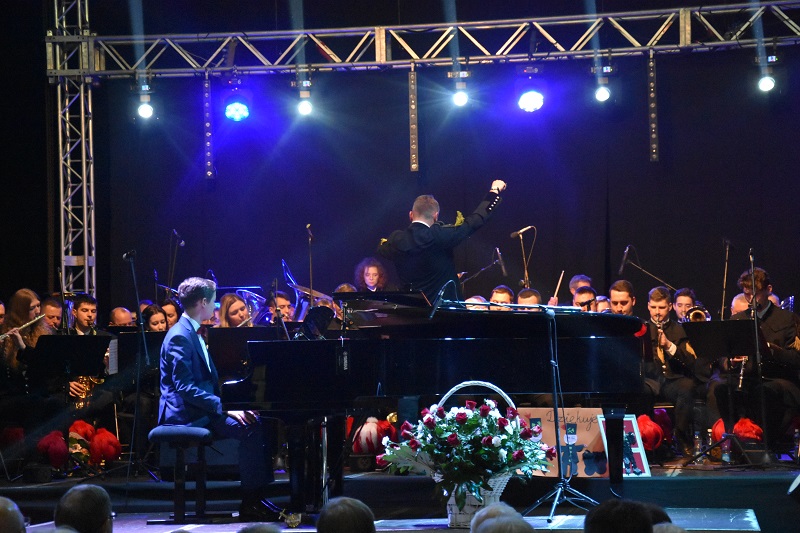 Muzycy górniczej orkiestry świętowali jubileusz. Dali koncert barbórkowy