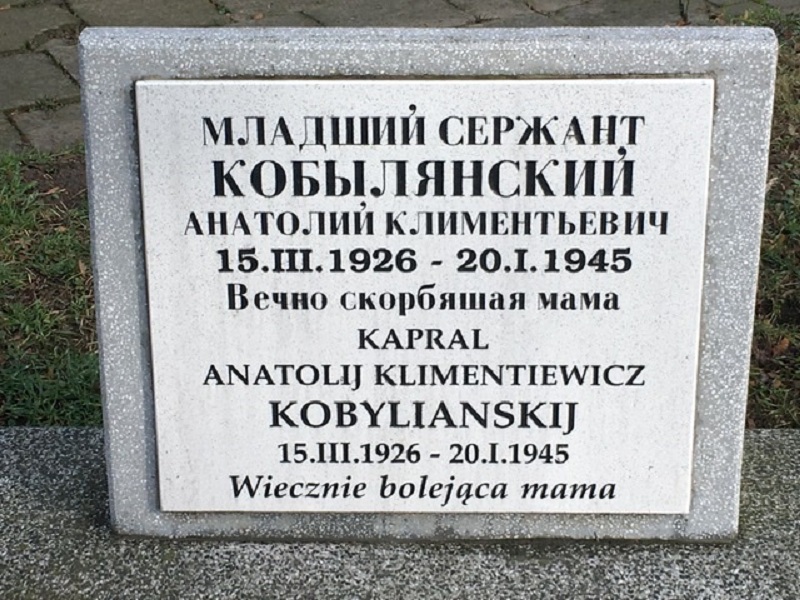 Ambasador na mogile mołdawskiego żołnierza. Obiecał odnaleźć jego rodzinę