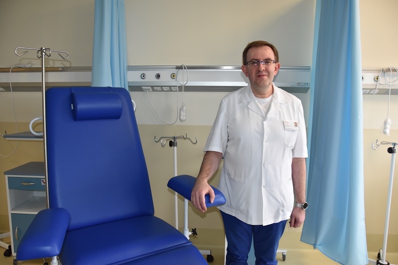 Oddział Chemioterapii Jednego Dnia już od poniedziałku. Pacjenci będą leczeni w lepszych warunkach