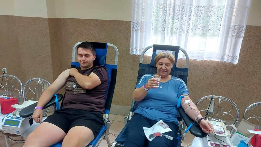 Wójt też oddał krew. Udana akcja w OSP