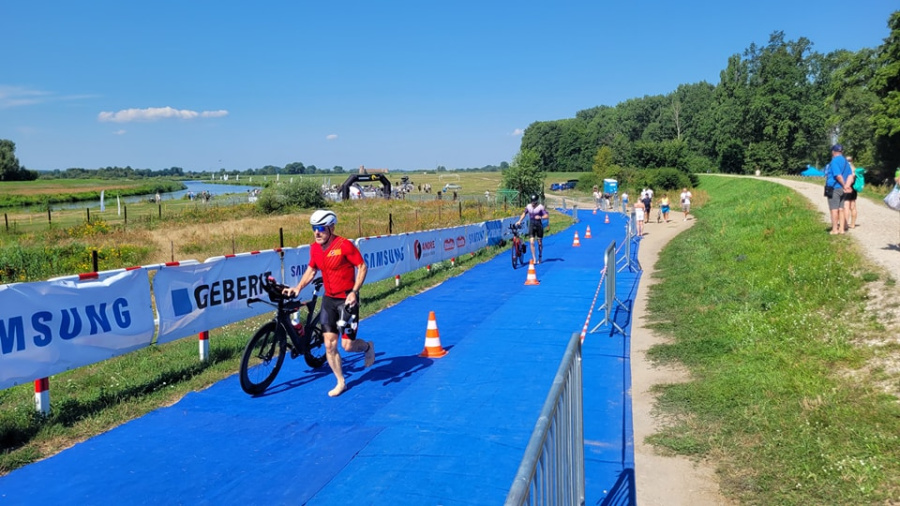 IV edycja Samsung River Triathlon Series w Kole. Rywalizowali w potwornym upale