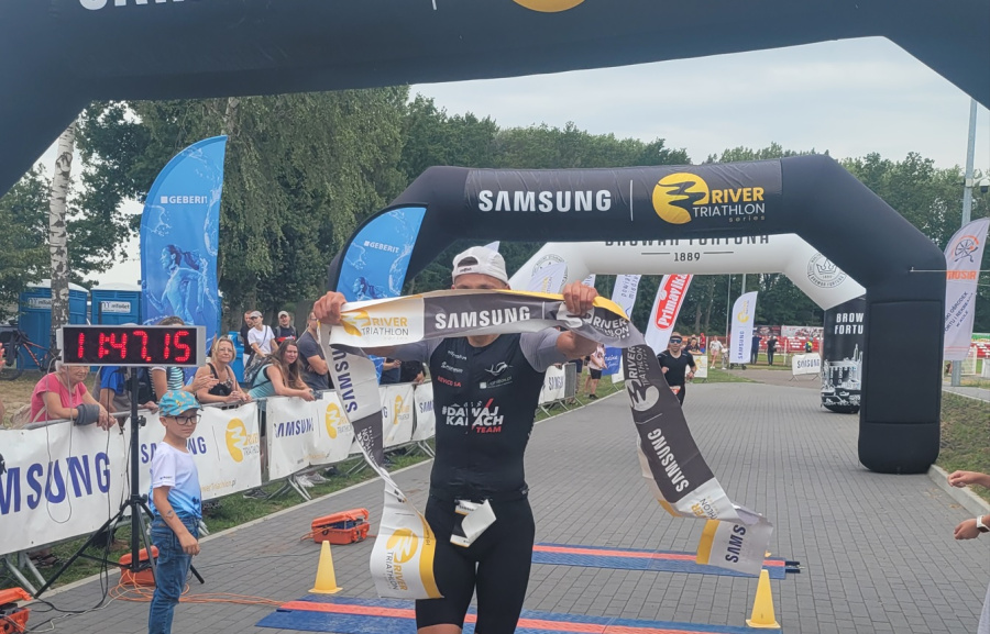 IV edycja Samsung River Triathlon Series w Kole. Rywalizowali w potwornym upale