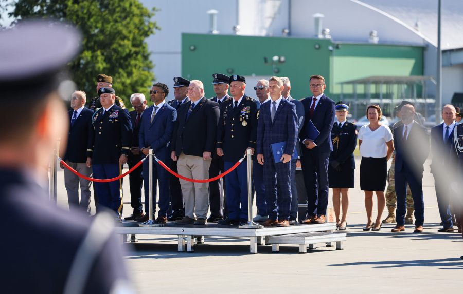 Święto Wojska Polskiego w bazie w Powidzu