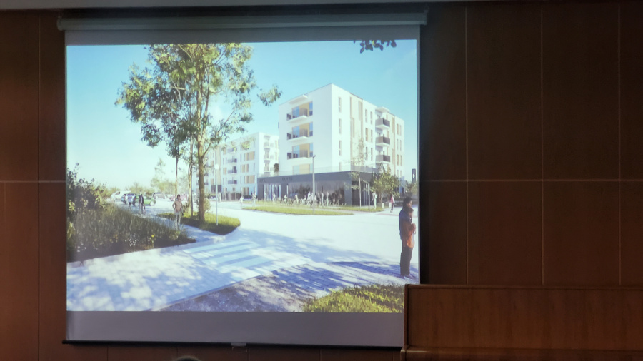 „To nie będzie osiedle dla uchodźców”. Mieszkańcy spotkali się z inwestorami i architektami