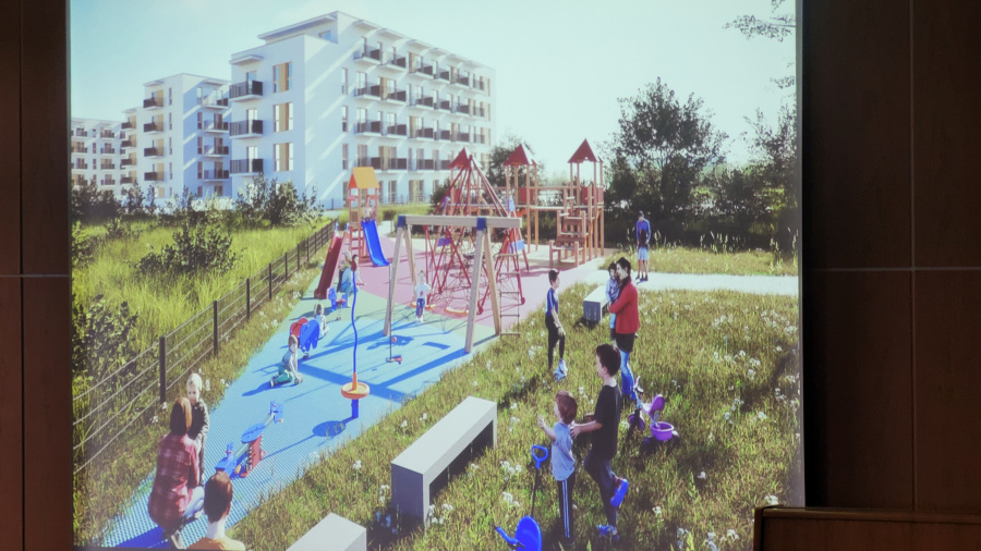 „To nie będzie osiedle dla uchodźców”. Mieszkańcy spotkali się z inwestorami i architektami
