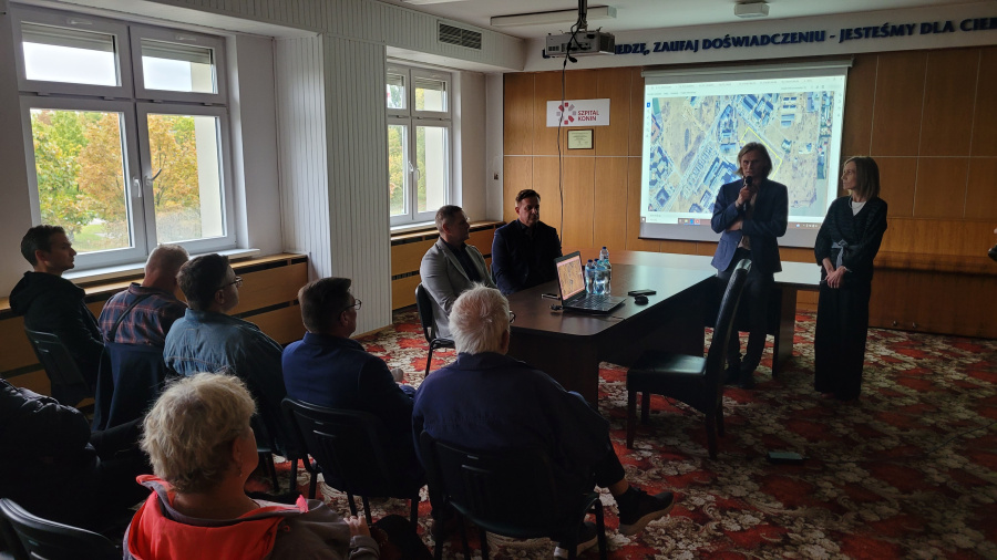 „To nie będzie osiedle dla uchodźców”. Mieszkańcy spotkali się z inwestorami i architektami