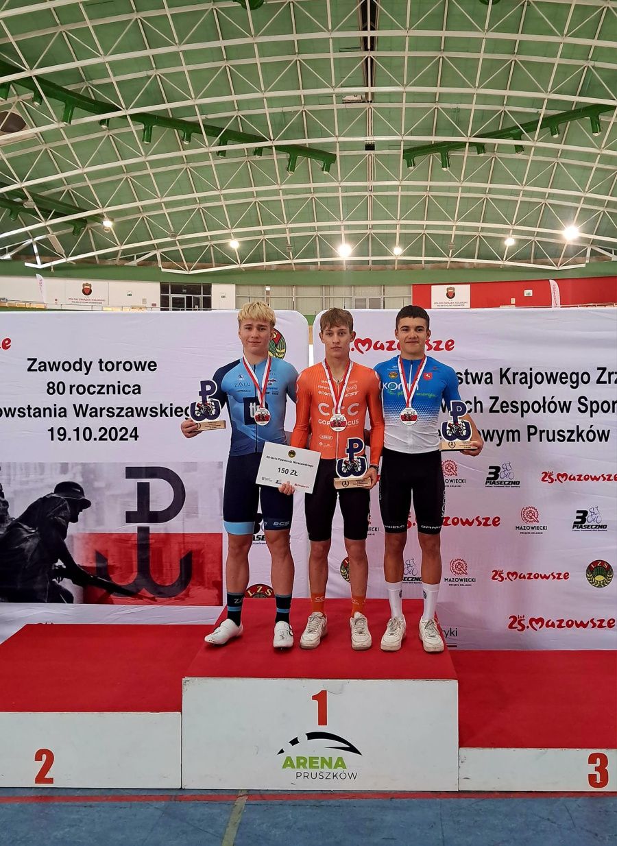 KLTC kończy sezon z medalami. Dobre wyniki konińskich kolarzy