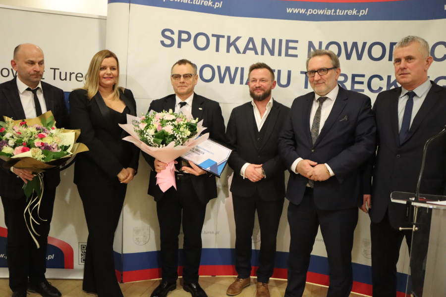 Spotkanie Noworoczne Powiatu Tureckiego. Najbardziej zasłużonym wręczono tytuły i nagrody