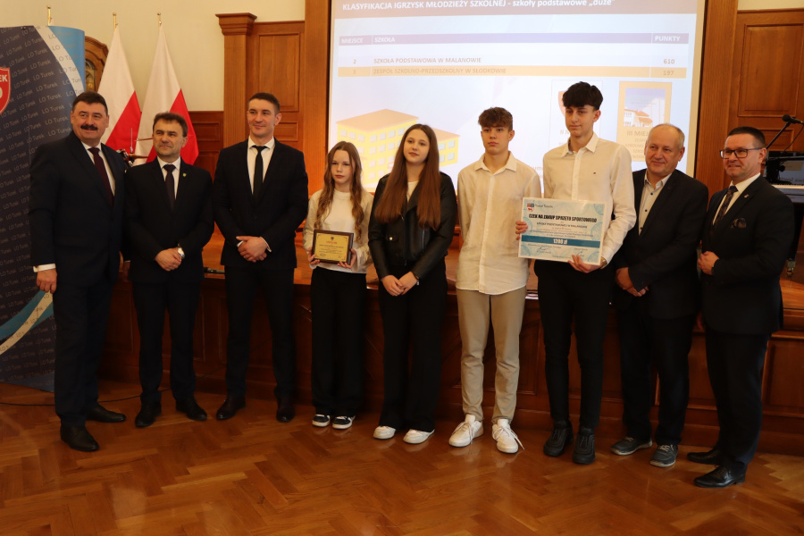 Podsumowali ubiegły rok szkolny. XXV Gala Sportu w powiecie tureckim