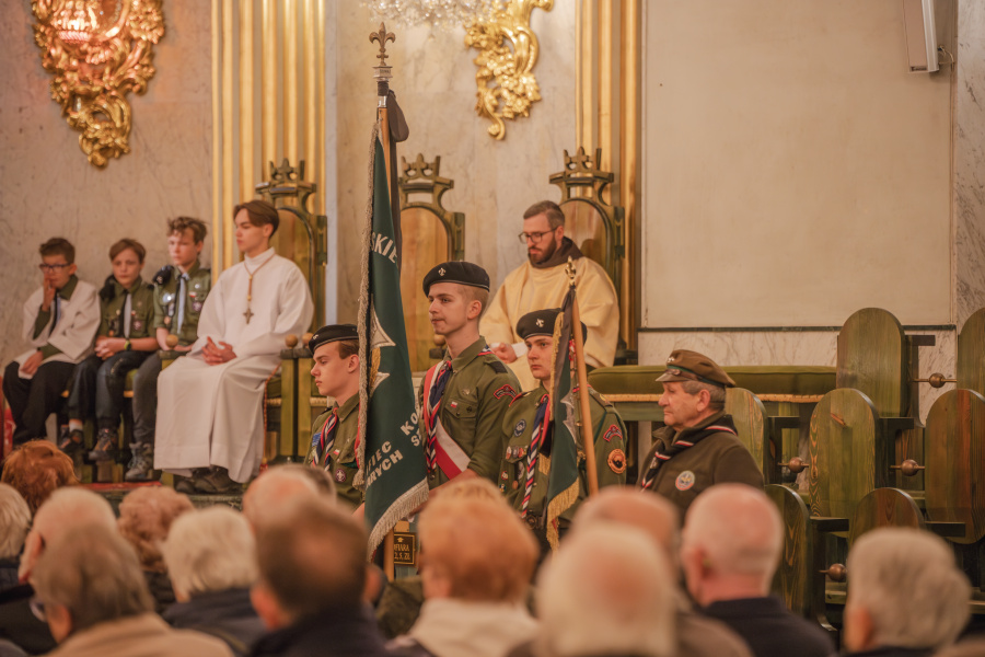 Dzień Skupienia Harcerzy Hufca ZHP Konin w sanktuarium Matki Bożej Licheńskiej