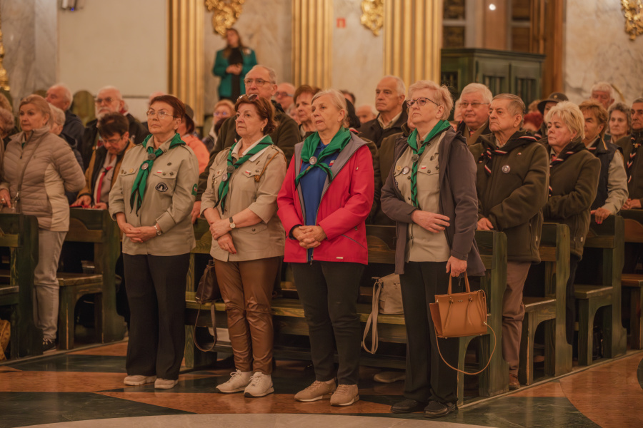 Dzień Skupienia Harcerzy Hufca ZHP Konin w sanktuarium Matki Bożej Licheńskiej