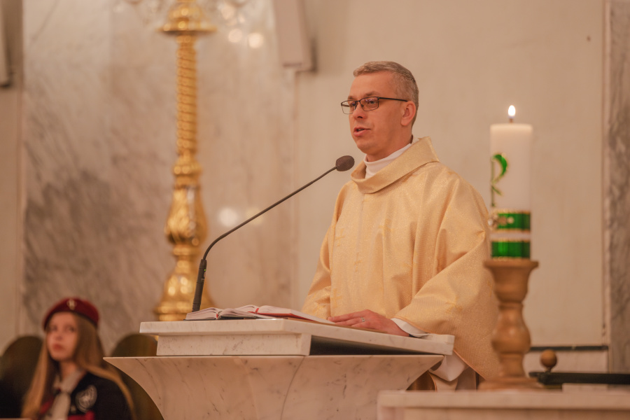 Dzień Skupienia Harcerzy Hufca ZHP Konin w sanktuarium Matki Bożej Licheńskiej