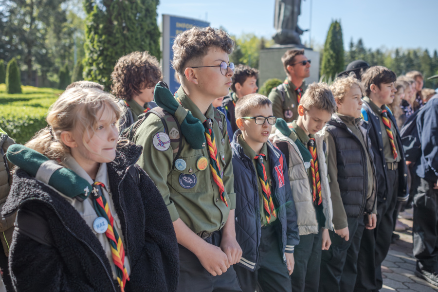 Dzień Skupienia Harcerzy Hufca ZHP Konin w sanktuarium Matki Bożej Licheńskiej