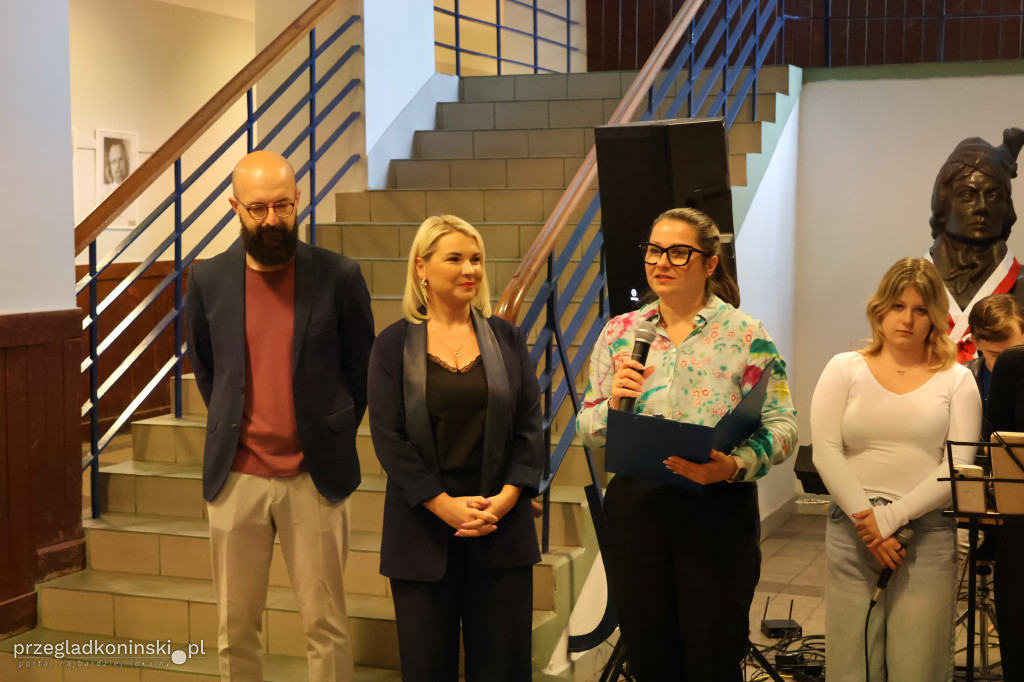 Uroczyste otwarcie biblioteki w I LO w Koninie