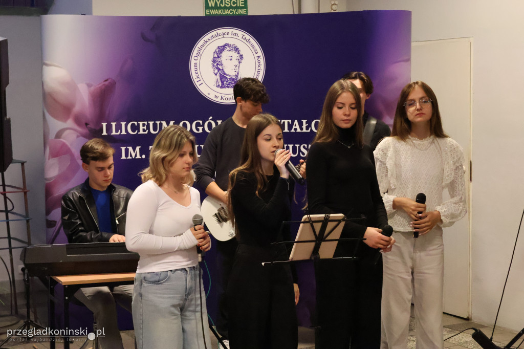Uroczyste otwarcie biblioteki w I LO w Koninie