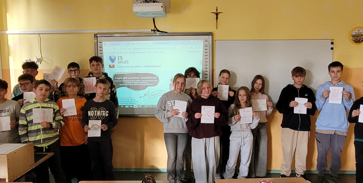 W Szkole Podstawowej w Golinie odbył się Tydzień Przeciwdziałania Przemocy Rówieśniczej