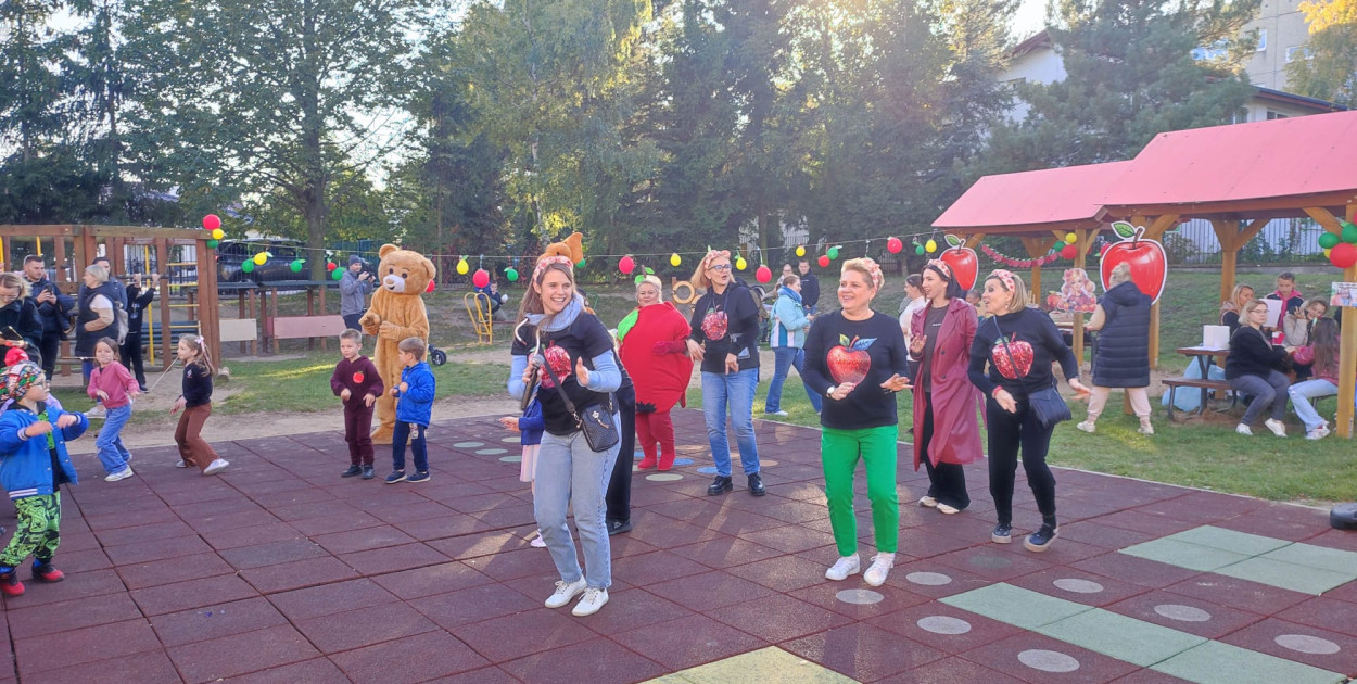 W przedszkolu „Jabłkowy zawrót głowy”