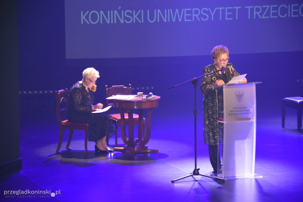 Konińscy seniorzy na jubileuszowej gali
