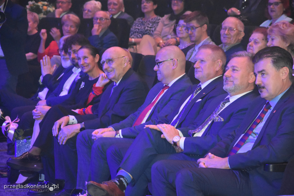 Konińscy seniorzy na jubileuszowej gali