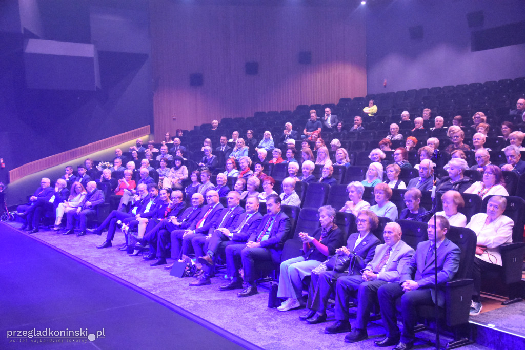 Konińscy seniorzy na jubileuszowej gali