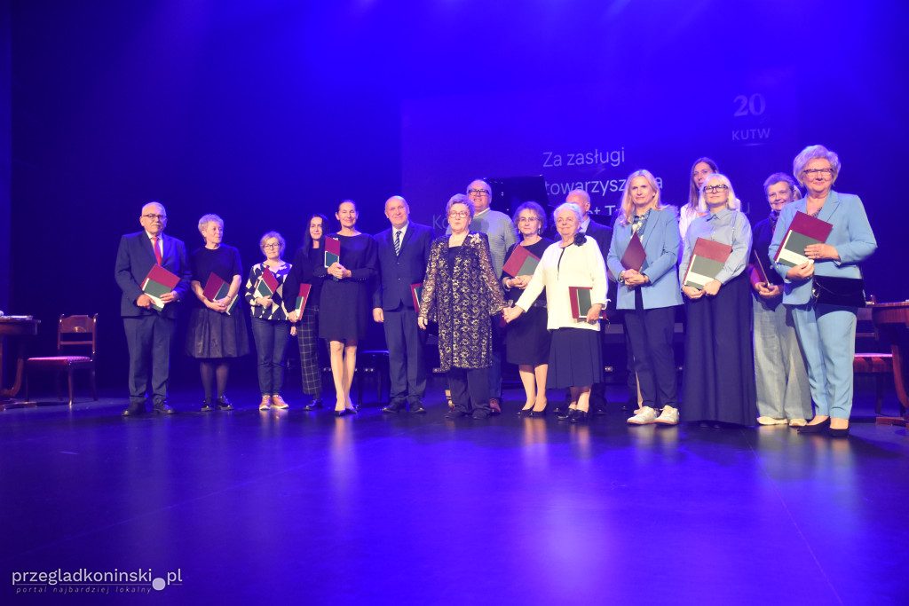 Konińscy seniorzy na jubileuszowej gali