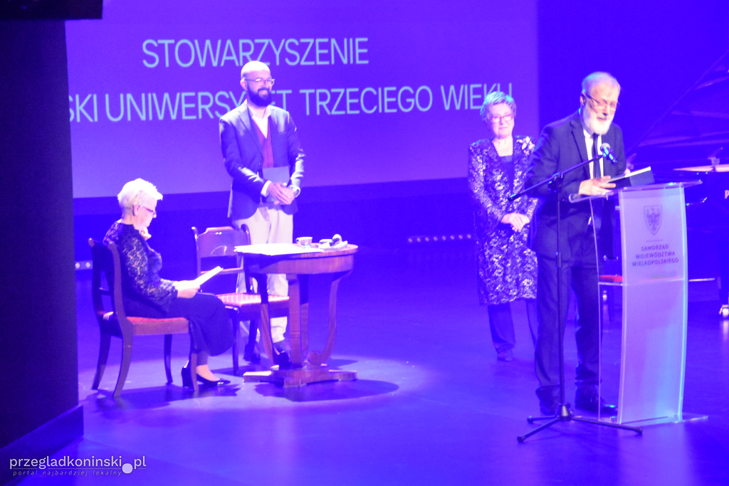 Konińscy seniorzy na jubileuszowej gali