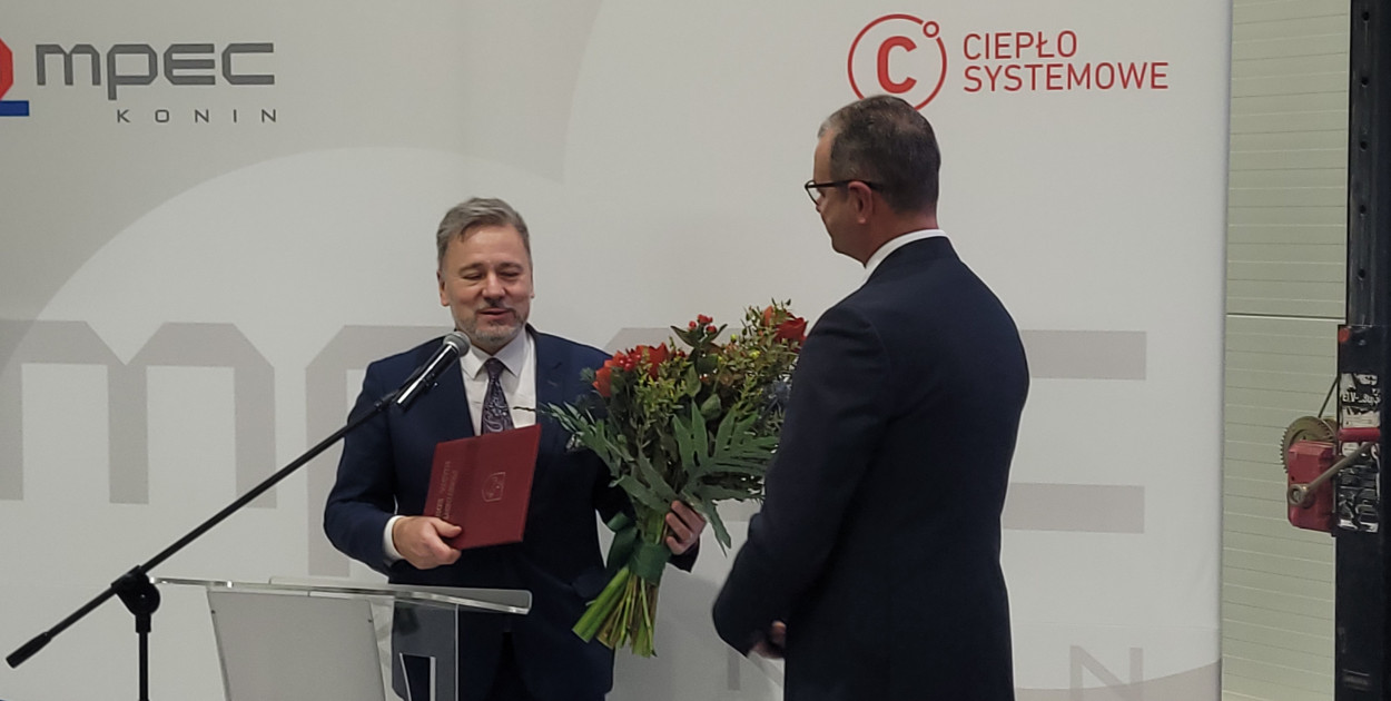 Otwarcie ciepłowni na wyspie Pociejewo