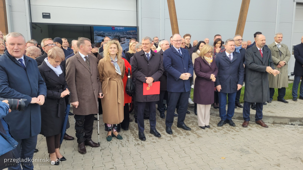 Otwarcie ciepłowni na wyspie Pociejewo