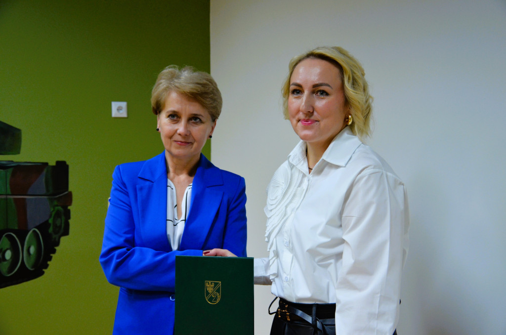 Ślubowanie w ZSIOT w Kleczewie