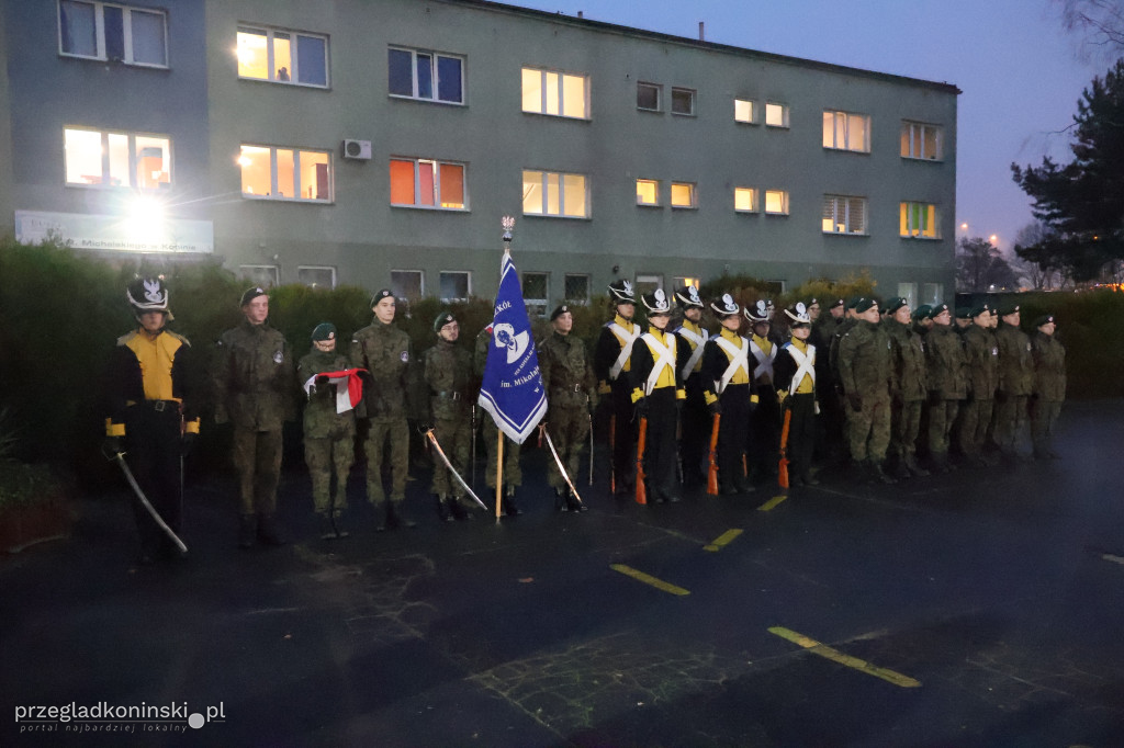 Ślubowanie uczniów klas wojskowych w „Koperniku”