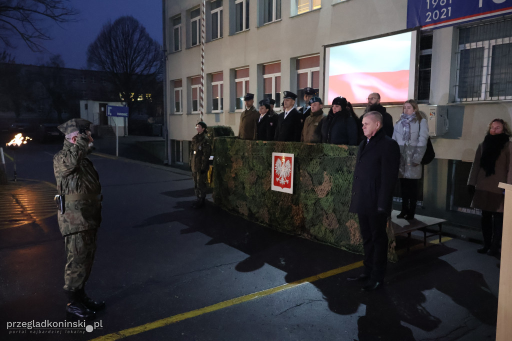 Ślubowanie uczniów klas wojskowych w „Koperniku”