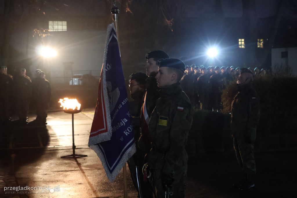 Ślubowanie uczniów klas wojskowych w „Koperniku”