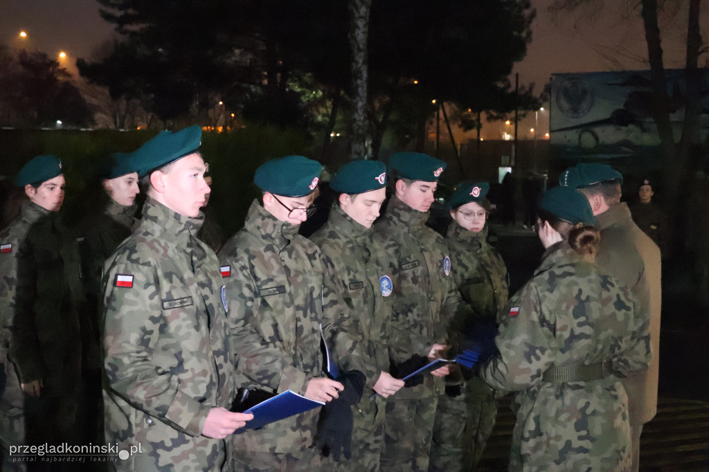 Ślubowanie uczniów klas wojskowych w „Koperniku”